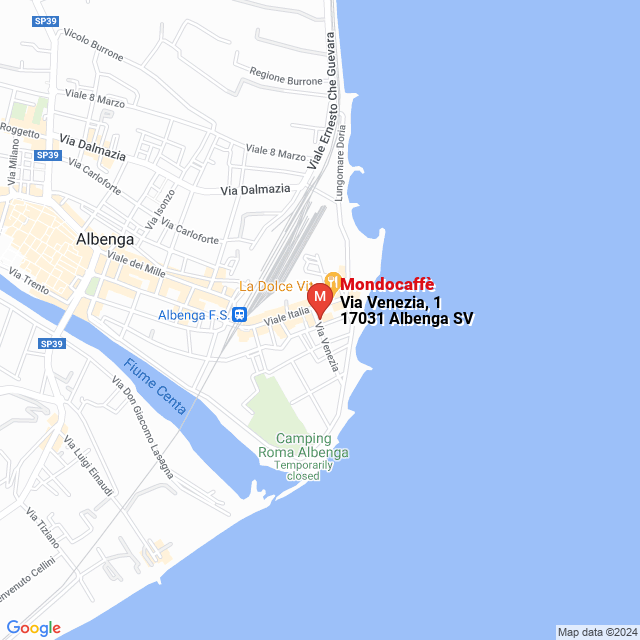 apri la mappa di Mondocaffè