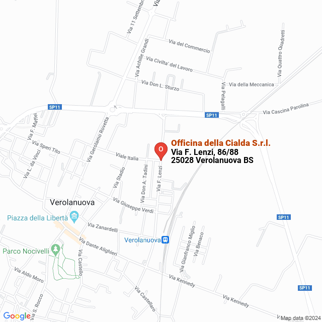 apri la mappa di Officina della Cialda S.r.l.