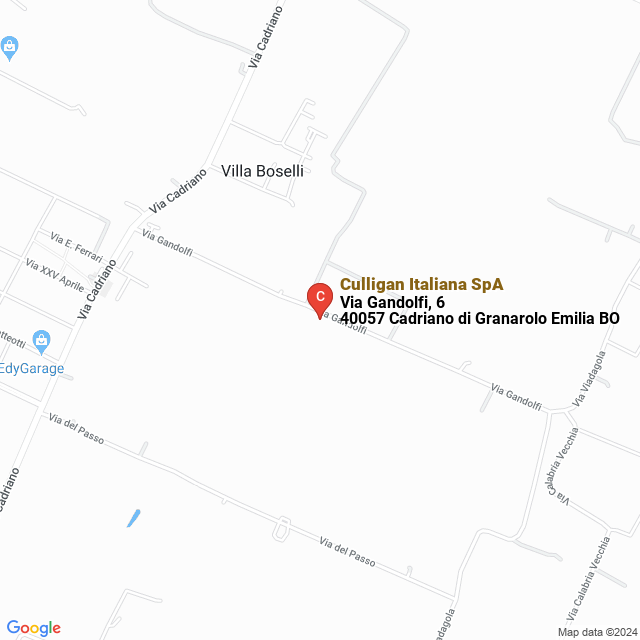 apri la mappa di Culligan Italiana SpA