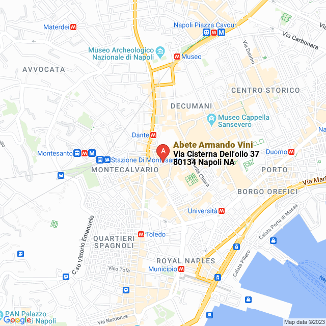 apri la mappa di Abete Armando Vini