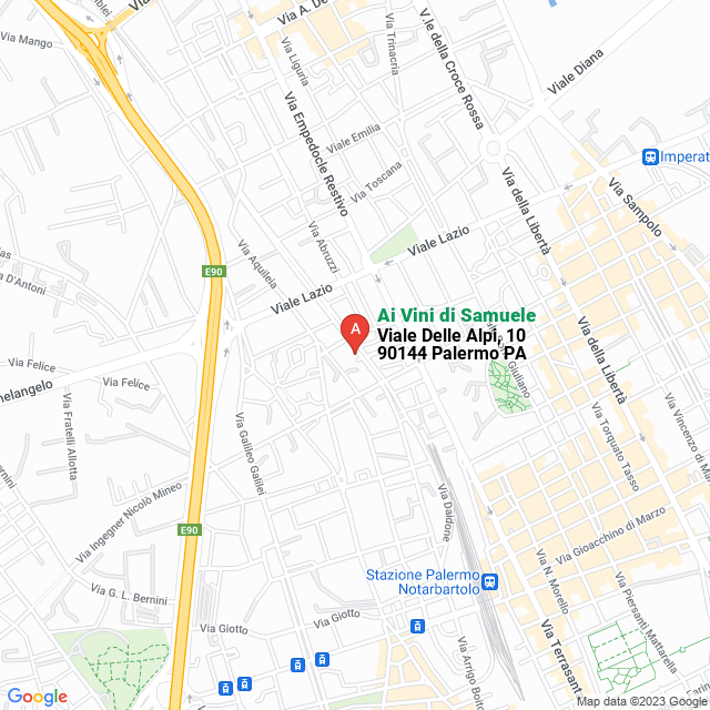 apri la mappa di Ai Vini di Samuele