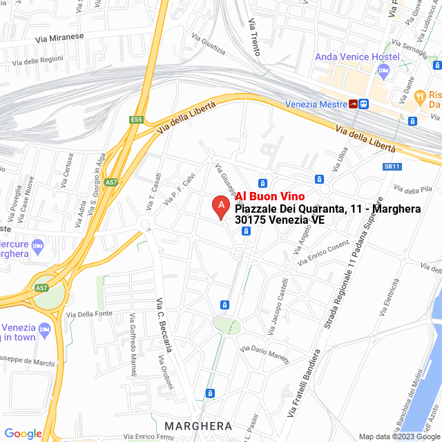 apri la mappa di Al Buon Vino