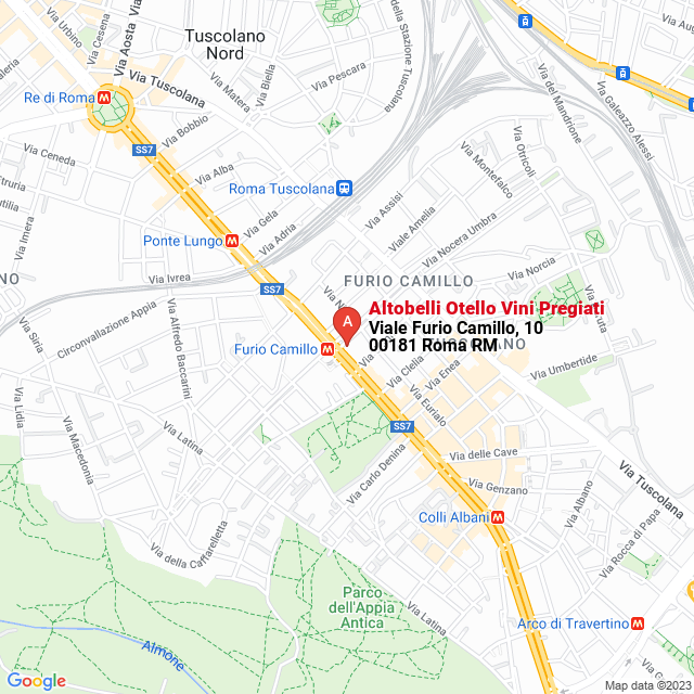 apri la mappa di Altobelli Otello Vini Pregiati
