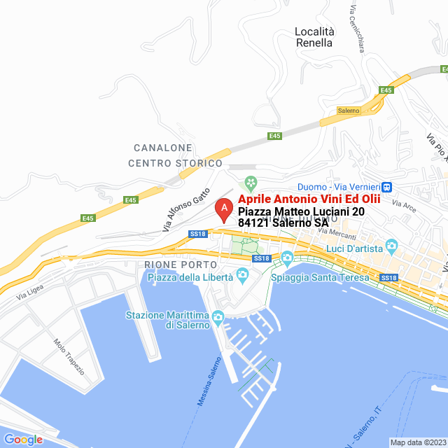 apri la mappa di Aprile Antonio Vini Ed Olii