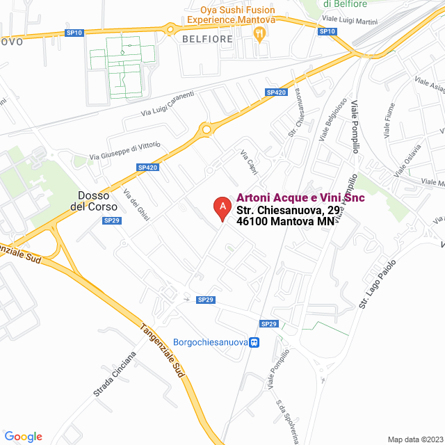 apri la mappa di Artoni Acque e Vini Snc