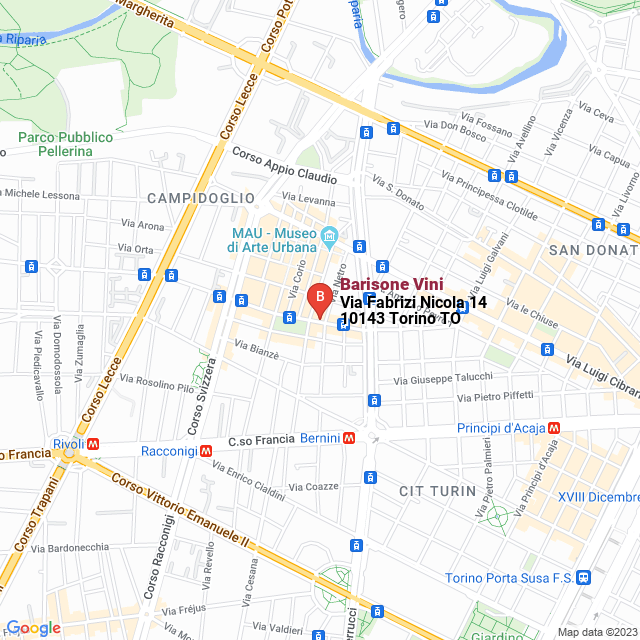 apri la mappa di Barisone Vini