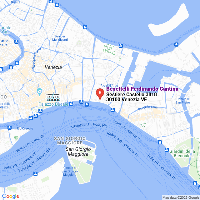 apri la mappa di Benettelli Ferdinando Cantina