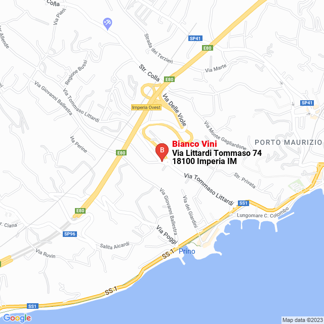 apri la mappa di Bianco Vini