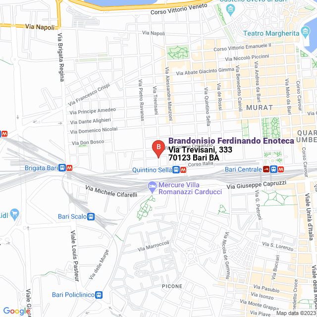 apri la mappa di Brandonisio Ferdinando Enoteca