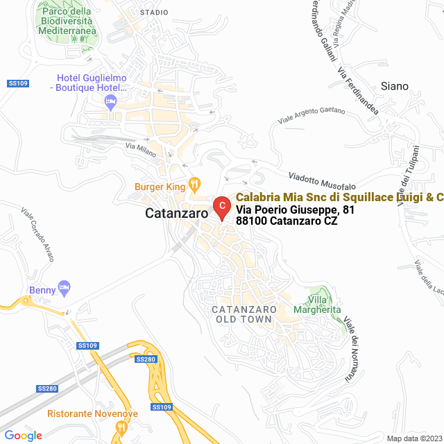 apri la mappa di Calabria Mia Snc di Squillace Luigi & C