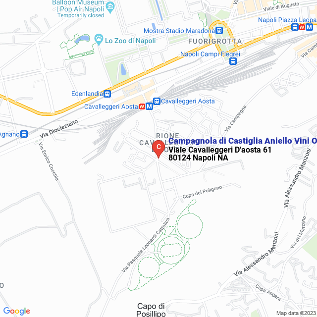 apri la mappa di Campagnola di Castiglia Aniello Vini Olii Liquori