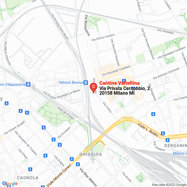 apri la mappa di Cantine Valtellina