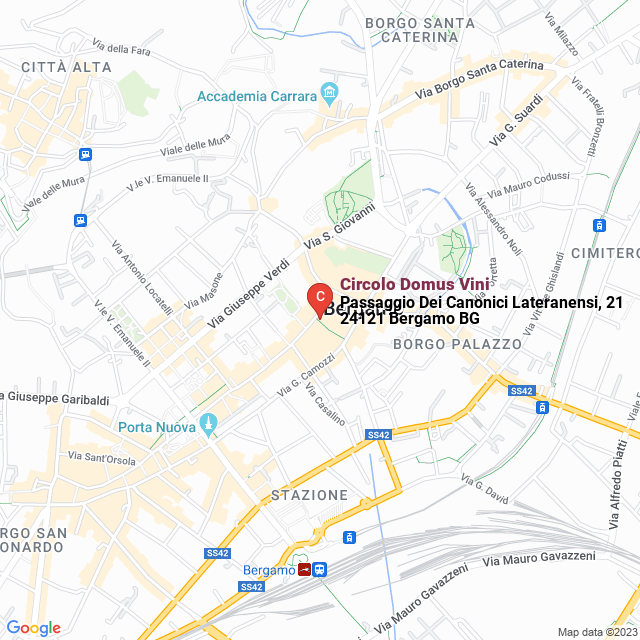 apri la mappa di Circolo Domus Vini