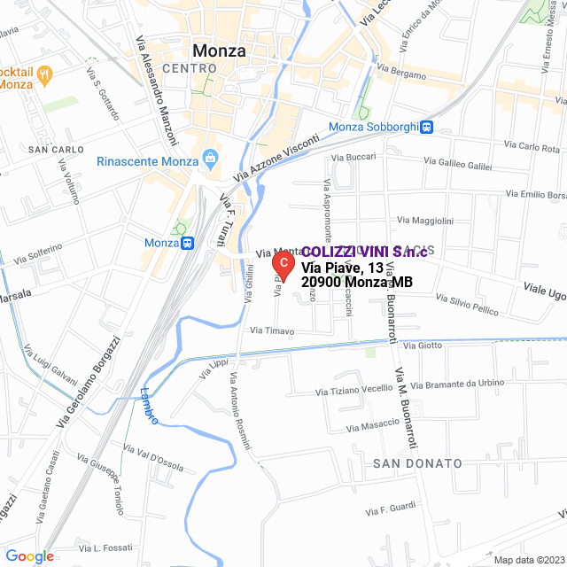apri la mappa di COLIZZI VINI S.n.c