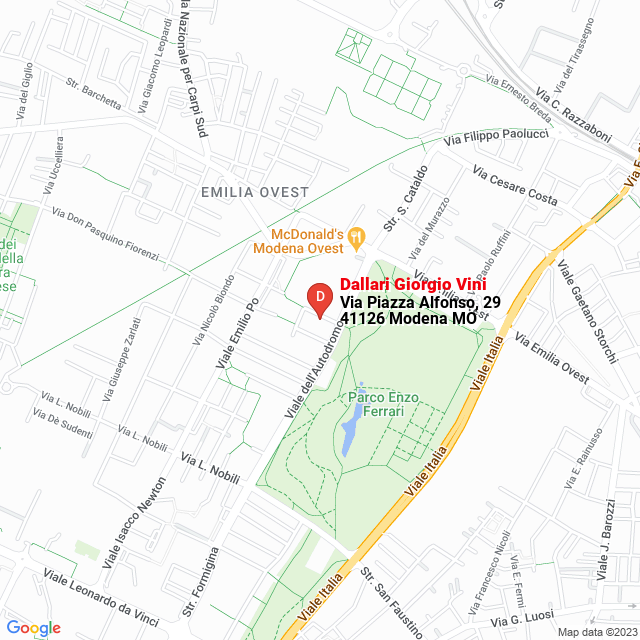 apri la mappa di Dallari Giorgio Vini