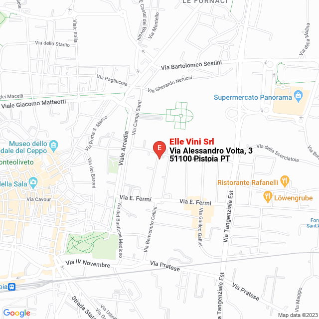 apri la mappa di Elle Vini Srl