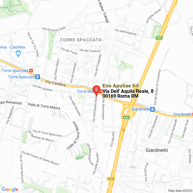 apri la mappa di Eno Apuliae Srl