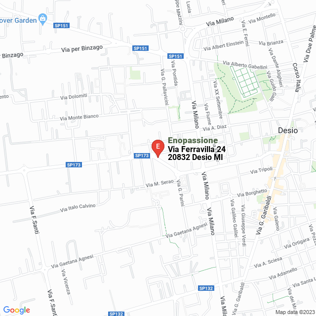 apri la mappa di Enopassione