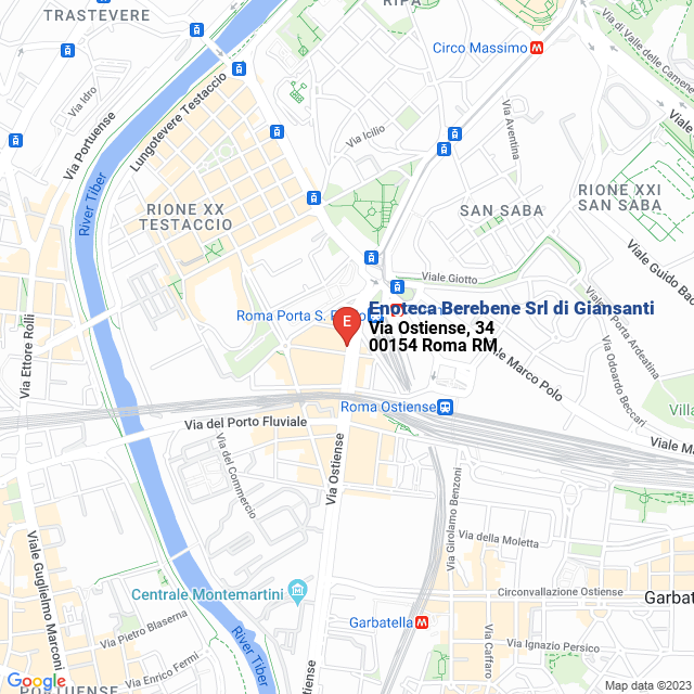 apri la mappa di Enoteca Berebene Srl di Giansanti