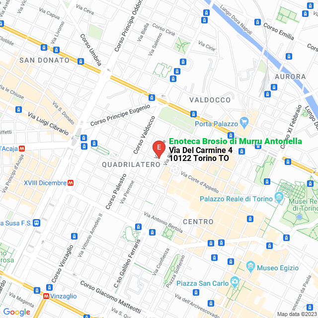 apri la mappa di Enoteca Brosio di Murru Antonella