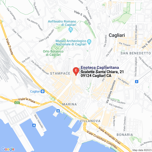 apri la mappa di Enoteca Cagliaritana