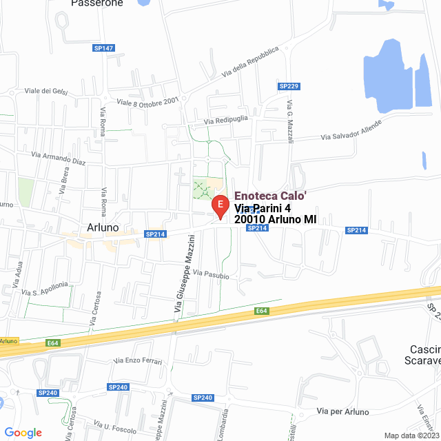 apri la mappa di Enoteca Calo‘