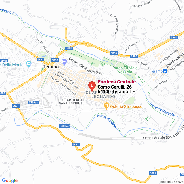 apri la mappa di Enoteca Centrale