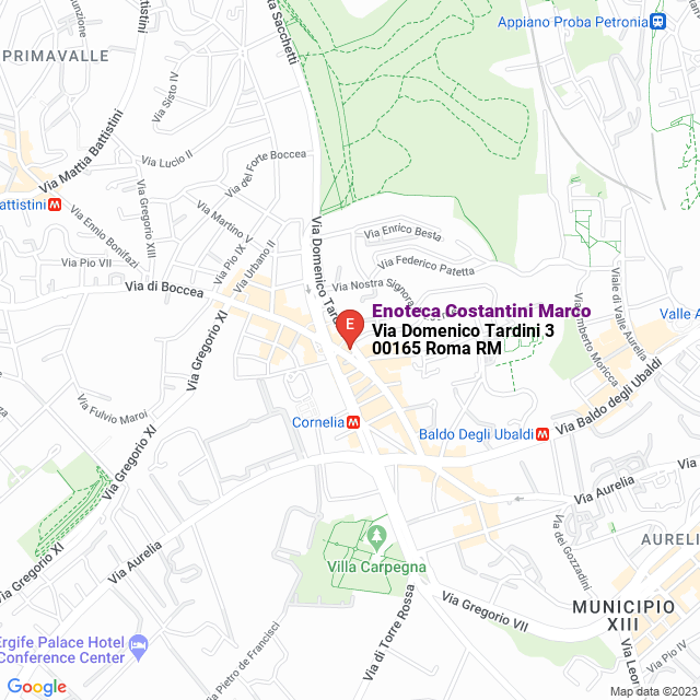 apri la mappa di Enoteca Costantini Marco