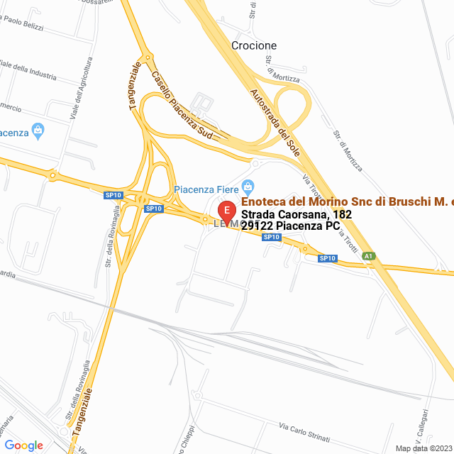 apri la mappa di Enoteca del Morino Snc di Bruschi M. e Resmini G.