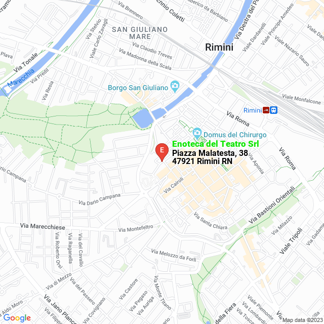 apri la mappa di Enoteca del Teatro Srl