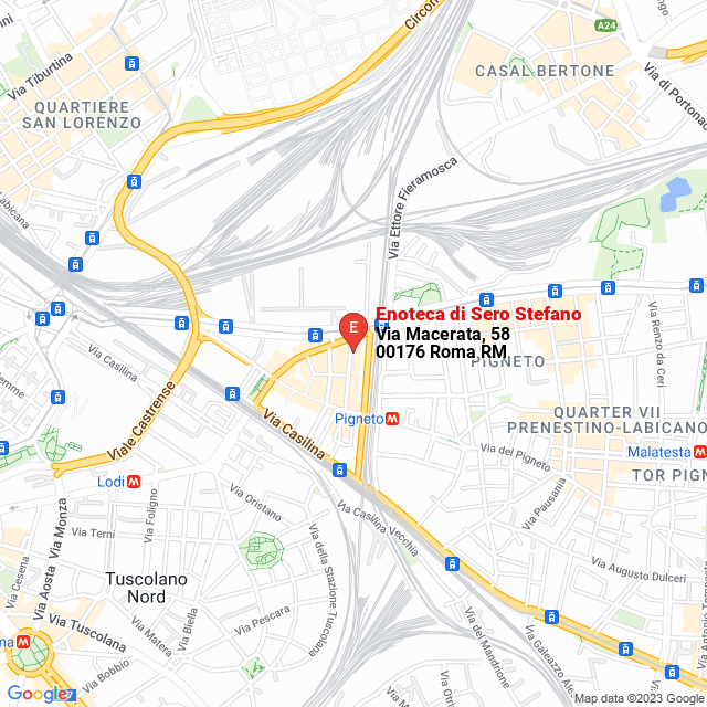 apri la mappa di Enoteca di Sero Stefano