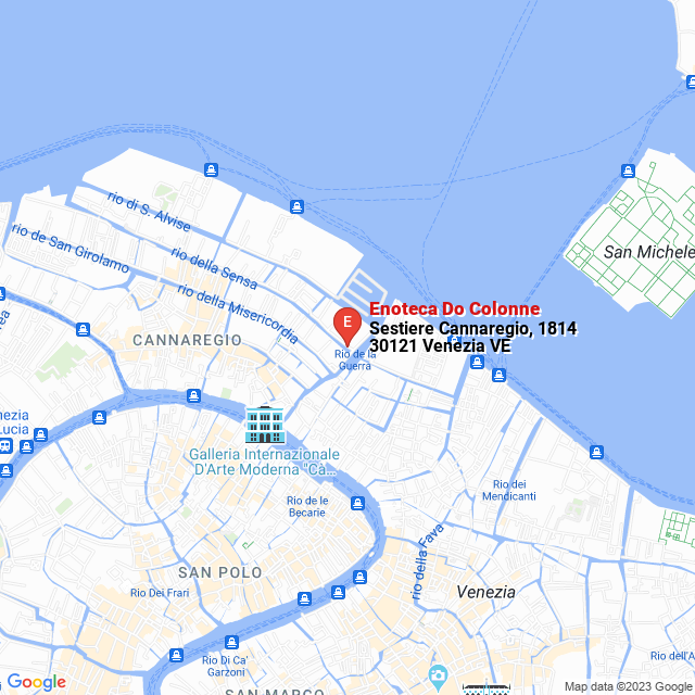 apri la mappa di Enoteca Do Colonne