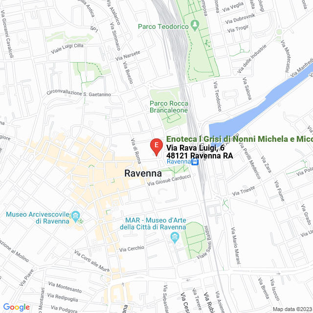 apri la mappa di Enoteca I Grisi di Nonni Michela e Miccoli Michele Snc