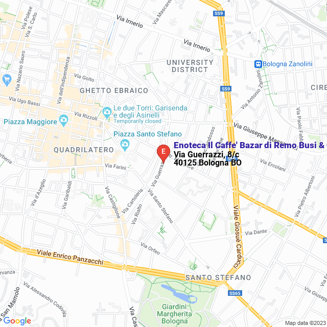 apri la mappa di Enoteca Il Caffe‘ Bazar di Remo Busi & C. Sas
