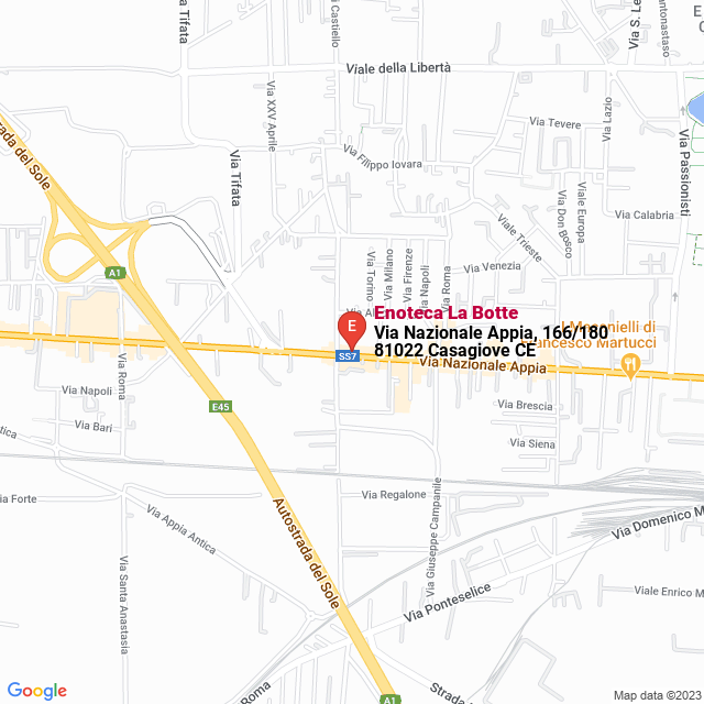 apri la mappa di Enoteca La Botte