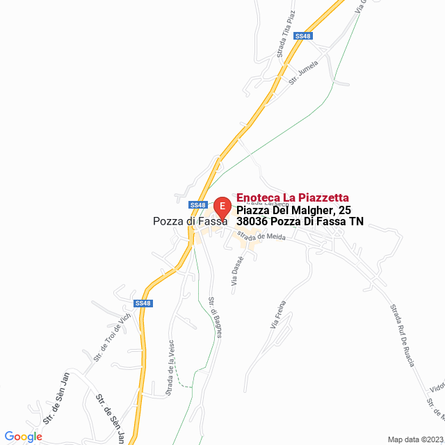 apri la mappa di Enoteca La Piazzetta