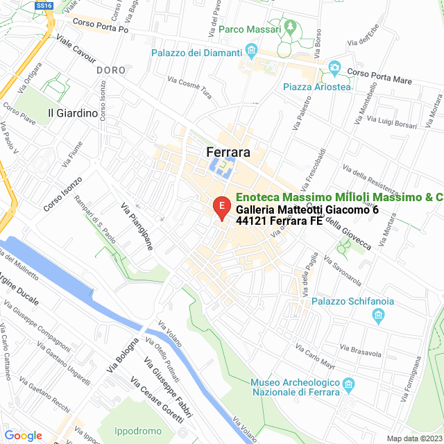 apri la mappa di Enoteca Massimo Milioli Massimo & C. Snc