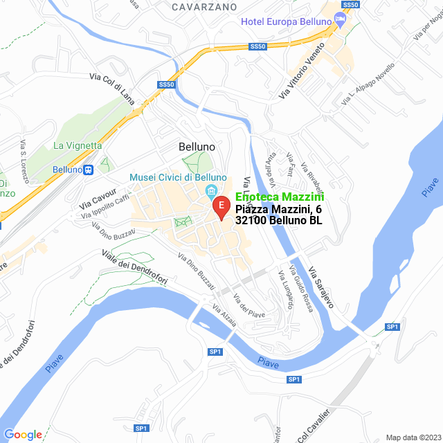 apri la mappa di Enoteca Mazzini