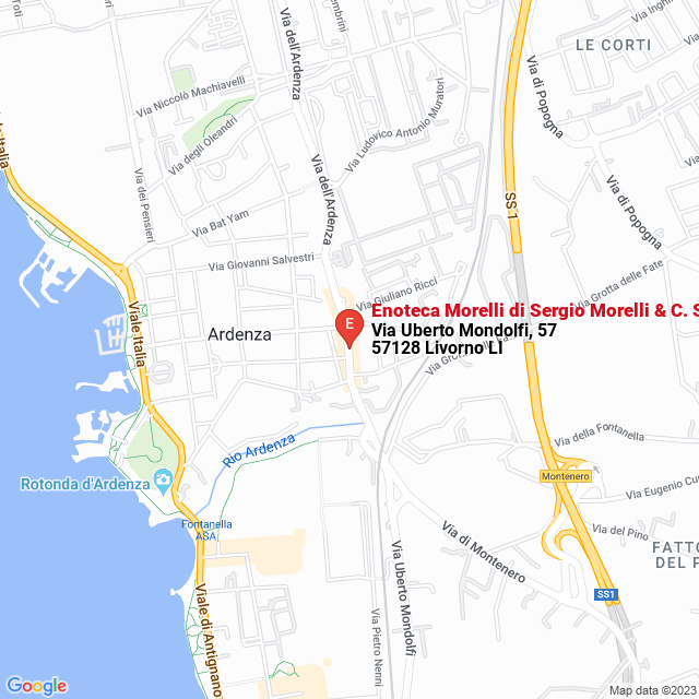 apri la mappa di Enoteca Morelli di Sergio Morelli & C. Snc