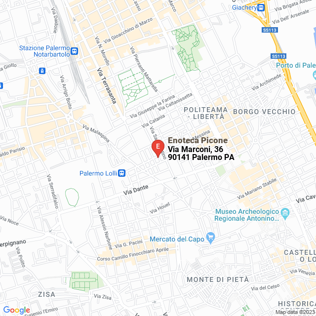 apri la mappa di Enoteca Picone