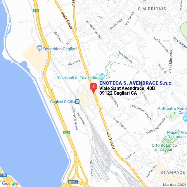 apri la mappa di ENOTECA S. AVENDRACE S.n.c.