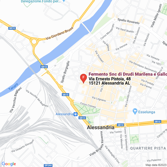 apri la mappa di Fermento Snc di Drudi Marilena e Gallone Monica Vini e Cocktails