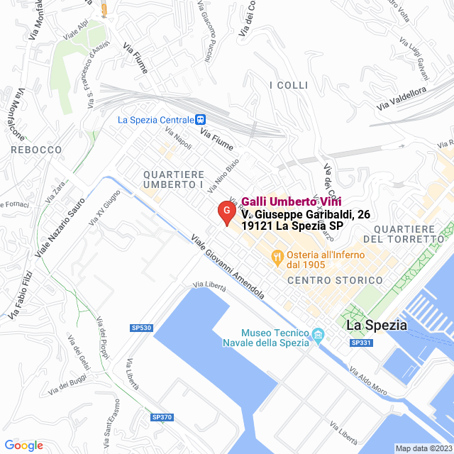 apri la mappa di Galli Umberto Vini