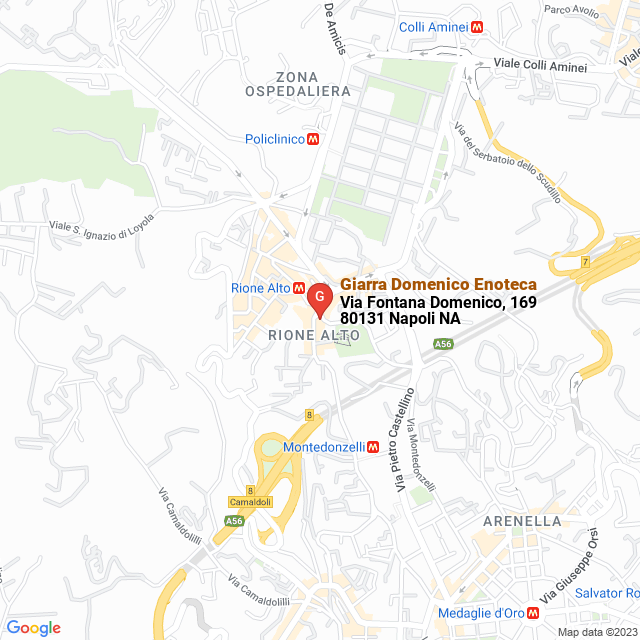 apri la mappa di Giarra Domenico Enoteca