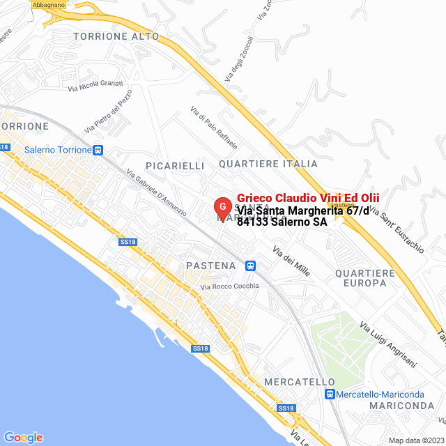 apri la mappa di Grieco Claudio Vini Ed Olii