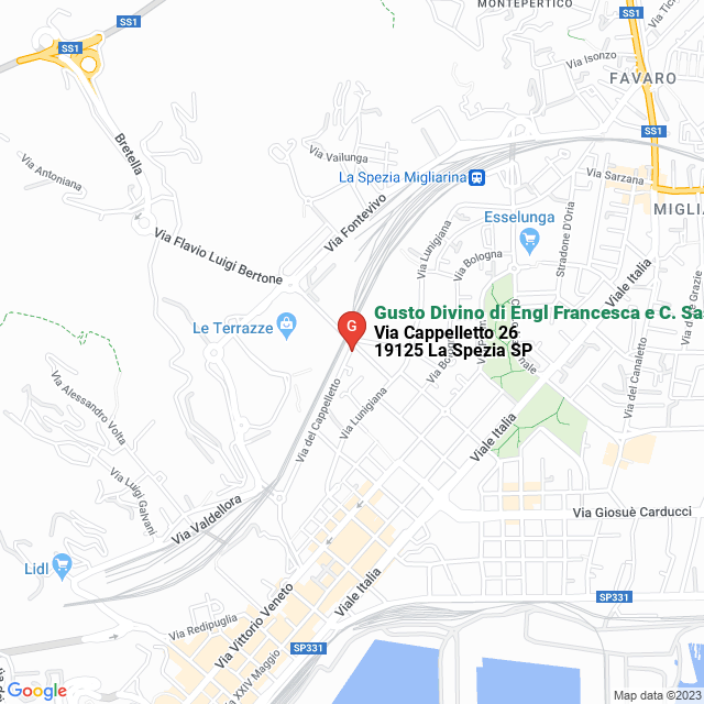 apri la mappa di Gusto Divino di Engl Francesca e C. Sas