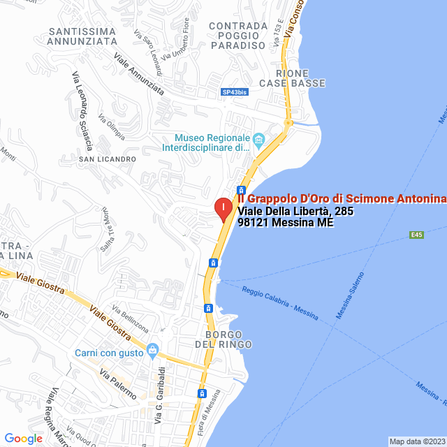 apri la mappa di Il Grappolo D‘Oro di Scimone Antonina