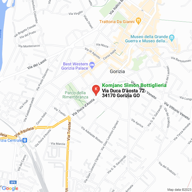 apri la mappa di Komjanc Simon Bottiglieria