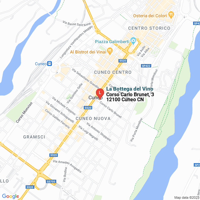 apri la mappa di La Bottega del Vino