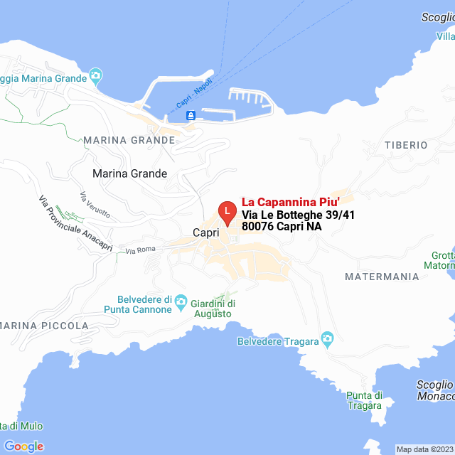 apri la mappa di La Capannina Piu‘